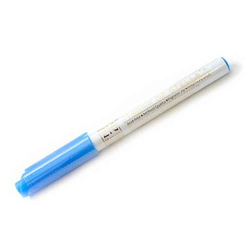 Маркер с блестками синий 0,8 мм (ZIG)
