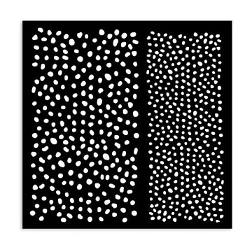 Трафарет 12х12 см "Dots pattern" (Stamperia) Трафарет 12х12 см "Dots pattern" (Stamperia)