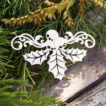 Чипборд "Листики 2", 6,6х6,7 см (LeoMammy) Чипборд "Листики 2", 6,6х6,7 см (LeoMammy)