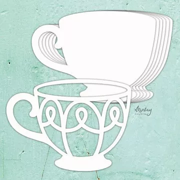 Заготовка для альбома 14х19 см "Teacup", 7 листов (Mintay) Заготовка для альбома 14х19 см "Teacup", 7 листов (Mintay)