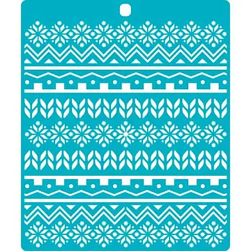 Трафарет "Вязаный свитер" (CraftStory) Трафарет "Вязаный свитер" (CraftStory)