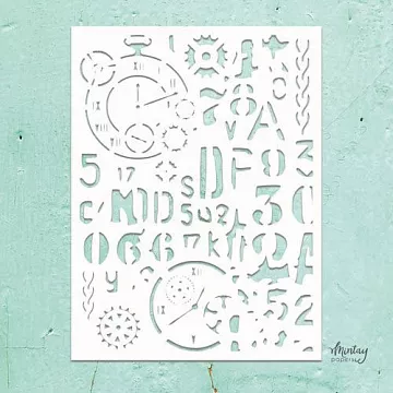 Трафарет 15х20 см "Mixed 10" (Mintay) Трафарет 15х20 см "Mixed 10" (Mintay)