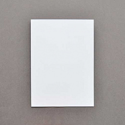 Заготовка для открытки 14,8х21 см, цвет белый перламутровый (ScrapMania)
