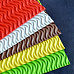 Набор текстурированного фоамирана А4 "Волны", 2 мм (АртУзор)