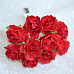 Букет кудрявых роз "Красные", 10 шт (Craft)