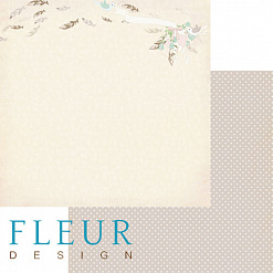 Набор бумаги 15х15 см "Зарисовки весны", 24 листа (Fleur-design)
