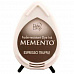 Подушечка чернильная водорастворимая "капля" Memento, размер 32х50мм, цвет эспрессо (Tsukineko)