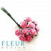 Букет мини-розочек "Розовые", 10 шт (Fleur-design)