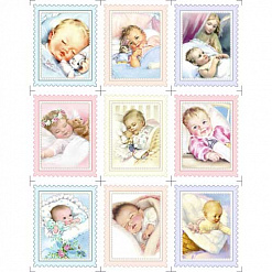 Набор вырубных марок "Младенцы" (Scrapmania)