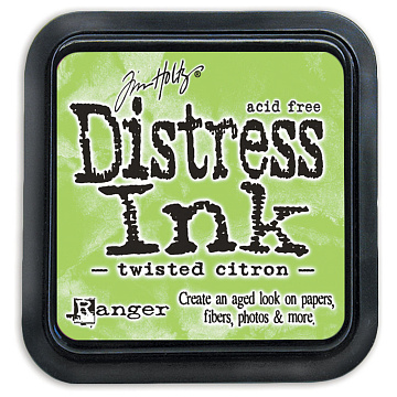 Штемпельная подушечка Distress Ink Twisted Citron (Ranger)