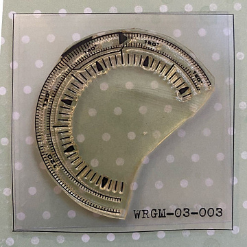 Штамп "Геодезичееский компас", 5,8х6 см (Белый ворон)