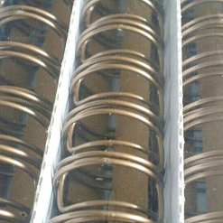Набор пружин для брошюровщика, цвет состаренная медь, диаметр 1,9 см, 6 шт (Zutter)
