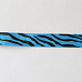 Лента декоративная "Голубая зебра", 1,3 см, длина 90 см