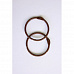 Набор колец для альбома "Темно-коричневые", 35 мм (ScrapBerry's)