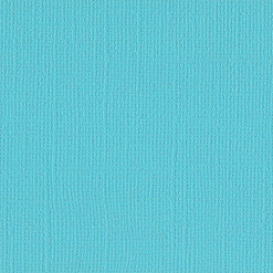 Кардсток Bazzill Basics 30,5х30,5 см однотонный с текстурой холста, цвет морская вода