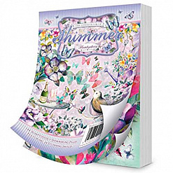 Набор бумажных карточек "The Little Book Of Shimmer" (Hunkydory)