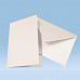 Набор заготовок для открыток 10,5х15 см "Перламутровые кремовые" с конвертами (DoCrafts)