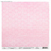 Бумага 29,5х29,5 см "Паттерн потертый розовый" (АртУзор)