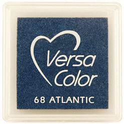 Подушечка чернильная пигментная Versacolor, размер 2,5х2,5 см, цвет атлантический