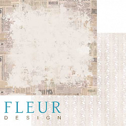 Бумага "Блошиный рынок. Французский вестник" (Fleur-design)