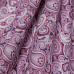 Отрез ткани 48х50 см "Пейсли. Розовые огурцы на фиолетовом" (Артмикс)