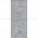 Контурные наклейки "HD орнаменты", лист 10x24,5 см, цвет серебро (JEJE)