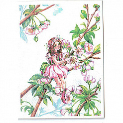 Тканевая карточка "Фея Весна" (SV)