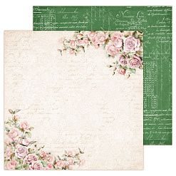 Набор бумаги 20х20 см "Secret Garden", 18 листов (Lemon Craft)