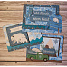 Набор объемных наклеек из плотного картона "Winter Getaway" (BoBunny)