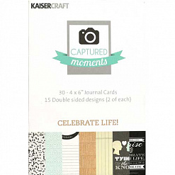 Набор карточек 7,5x10 см ''Праздник жизни'' (Kaiser)