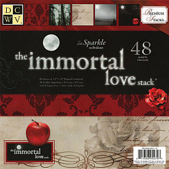 Набор бумаги 30х30 см "Immortal love", 48 листов (DCWV)