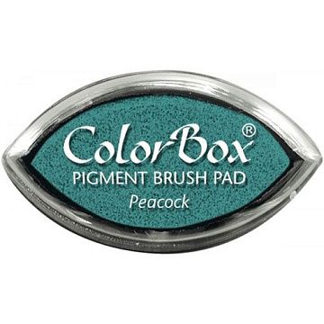 Штемпельная подушечка ColorBox, переливчато-синияя (Peacock)
