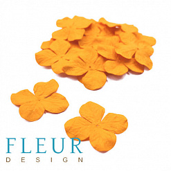 Набор гортензий "Средние. Оранжевые", 20 шт (Fleur-design)