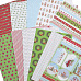 Набор бумаги А4 "Лесное Рождество" с высечками, 26 листов (DoCrafts)