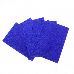 Лист махрового фоамирана А4 "Сине-фиолетовый", 2 мм (АртУзор)