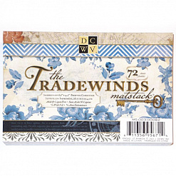 Набор бумаги 11,5х16,5 см "Tradewinds", 72 листа (DCWV)