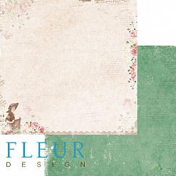 Набор бумаги 15х15 см "Забытое лето", 24 листа (Fleur-design)