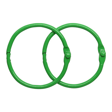 Набор колец для альбома "Зеленый", 35 мм