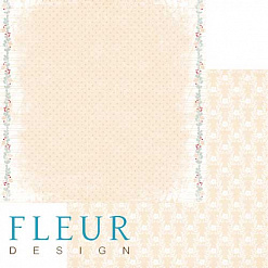 Набор бумаги 30х30 см "Наша свадьба", 12 листов  (Fleur-design)