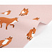 Отрез ткани 45х55 см "Winter fox. Лисички" (Daily Like)