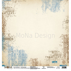 Набор бумаги 30х30 см "Путешествие во времени", 10 листов (MonaDesign)