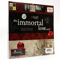 Набор бумаги 30х30 см "Immortal love", 48 листов (DCWV)