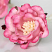 Цветок полиантовой розы "Розовый с фуксией", 1 шт (Craft)