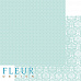 Набор бумаги 20х20 см "Шебби Шик Базовая 2.0", 12 листов (Fleur-design)