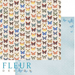 Бумага "Летний сад. Бабочки" (Fleur-design)
