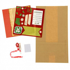 Набор для создания подарочного пакета "Christmas diary" (АртУзор)