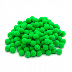 Набор помпонов "Светло-зеленые", диаметр 1,5 см, 50 шт