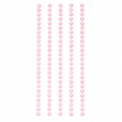 Набор жемчужин "Розовые", 4 мм (ScrapBerry's)