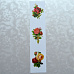 Бордюр бумажный 6х28,5 см "Пышная роза" (Польша)