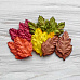 Набор листьев шиповника "Осенний микс", 20 шт (Craft)